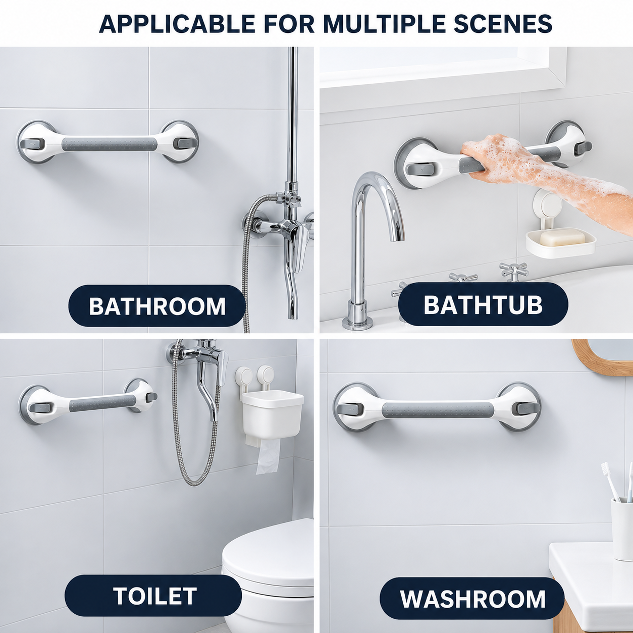 RawLine® Shower Grab Bar