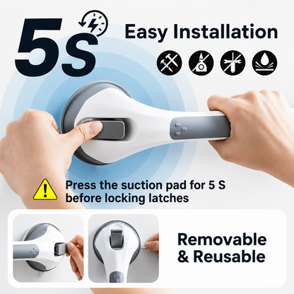 RawLine® Shower Grab Bar