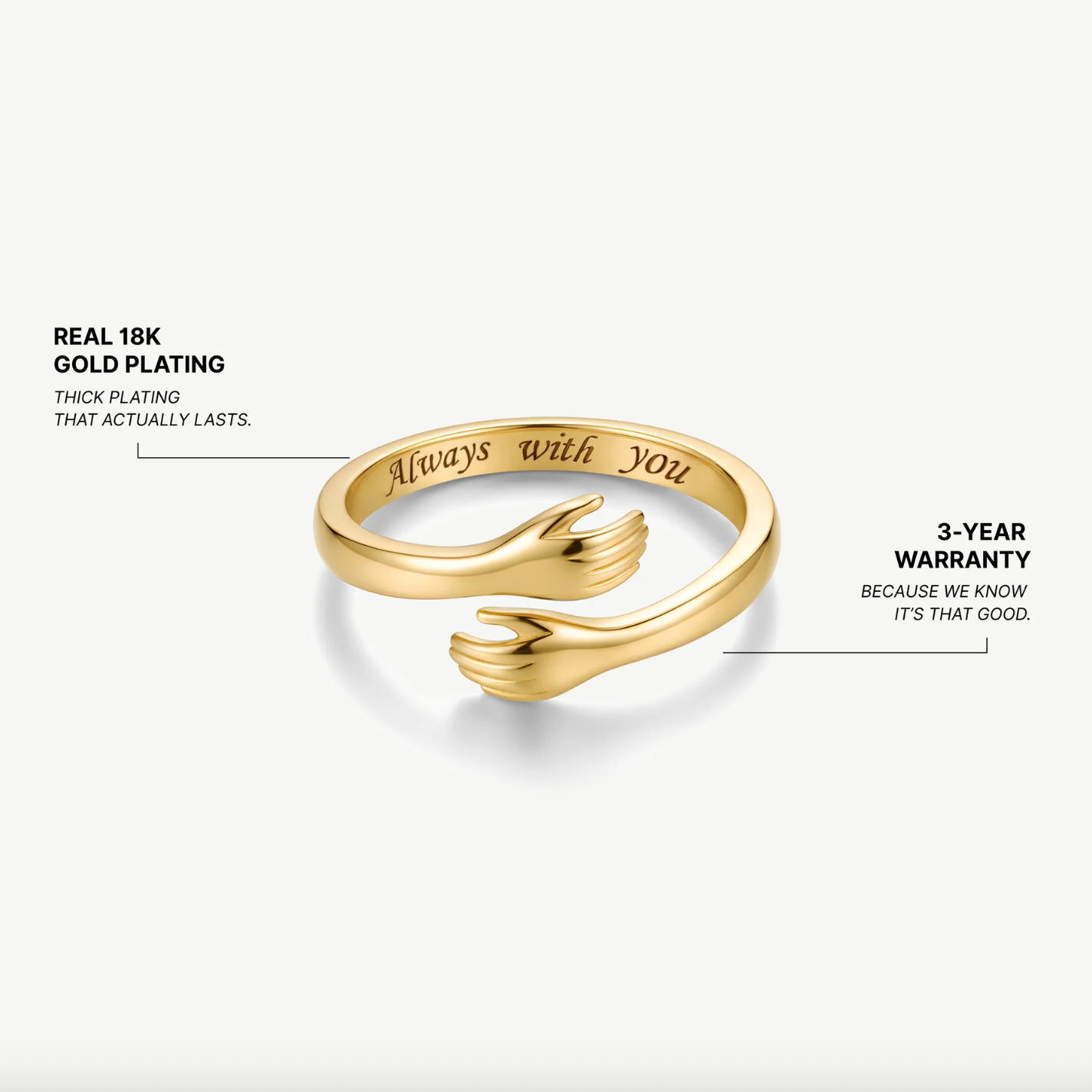 The “Always With You” Hug Ring